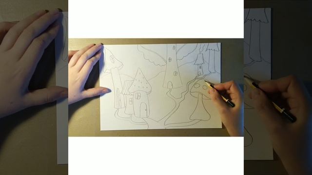 Рисуем сказочную страну смотреть онлайн