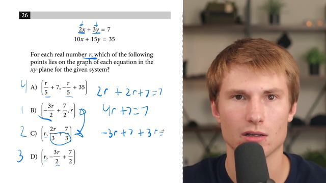 800 SAT Math Scorer - Math Walkthrough - Digital SAT Practice Test 1 смотреть онлайн