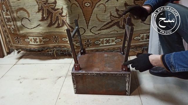 Мангал со складными ножками своими руками смотреть онлайн