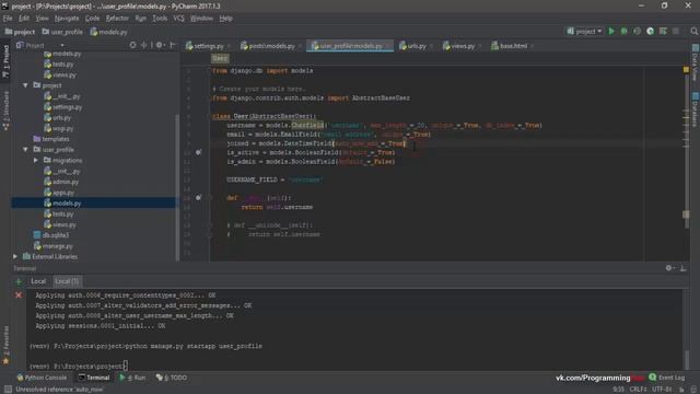 Django Web Framework (1.11.3) #6 - Cоздание Моделей, их Связь и Регистрация в Админке смотреть онлайн