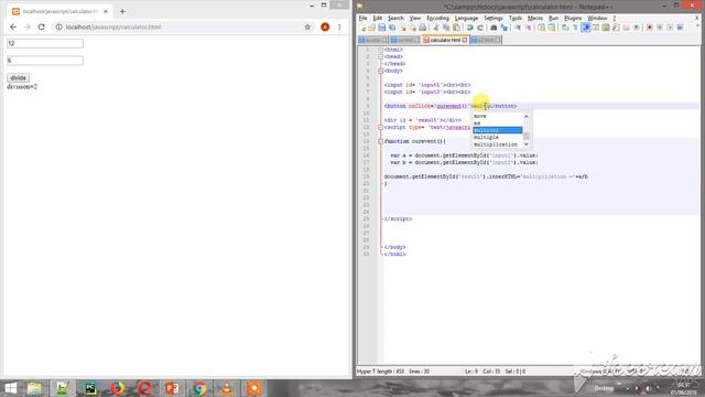 javascript calculator part 2 смотреть онлайн