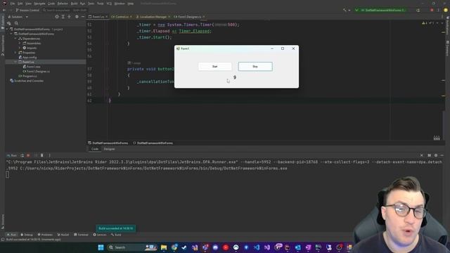 C# Tutorial - How to use Cancellation Tokens. Manage Long-Running Tasks in your Code Efficiently! смотреть онлайн