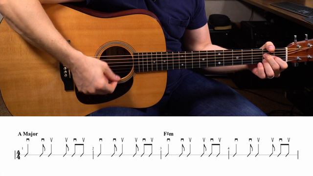 Stand by Me - Easy Guitar Lesson - Ben E. King смотреть онлайн