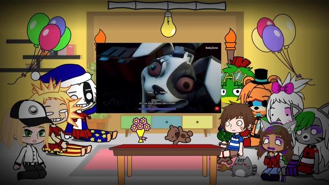 Fnaf Security Breach Reacts To Ruin 2/4 | Fnaf Security Breach Ruin Reaction смотреть онлайн