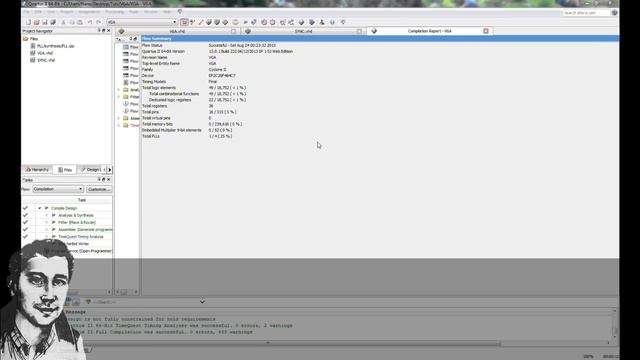 FPGA Tutorial 4. VGA in VHDL on Altera DE1 Board смотреть онлайн