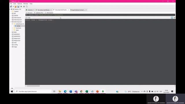 Sala 3 Como exportar una base de datos a robo 3t parte 1 смотреть онлайн