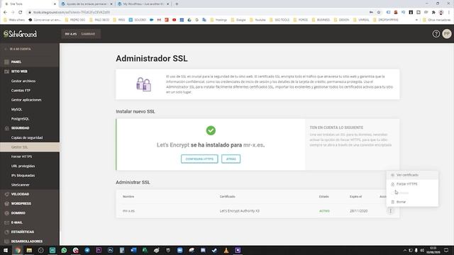 #07 Instalar HTTPS en WordPress (SSL) - CURSO WORDPRESS 2021 смотреть онлайн