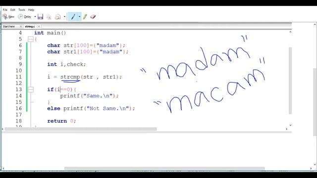 38.C-Tutorial--Compare two string | strcmp(),strncmp() смотреть онлайн