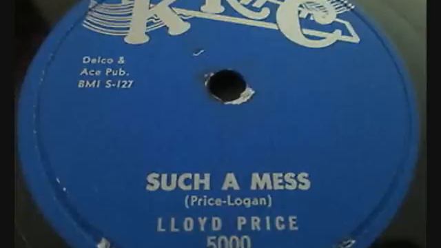 LLOYD PRICE Such a Mess 78 1958 смотреть онлайн