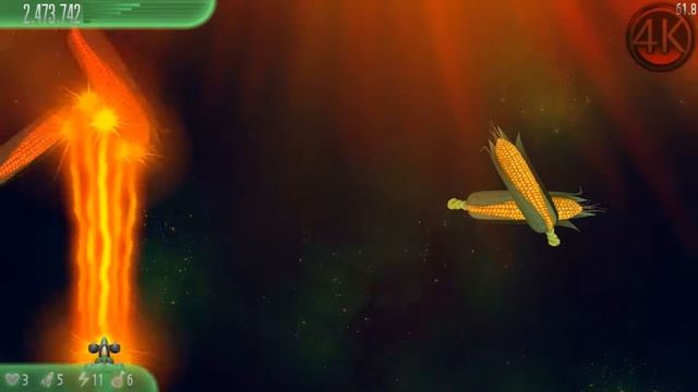 Chicken Invaders 5 Episode 1 Cluck of the Dark Side Halloween Edition смотреть онлайн