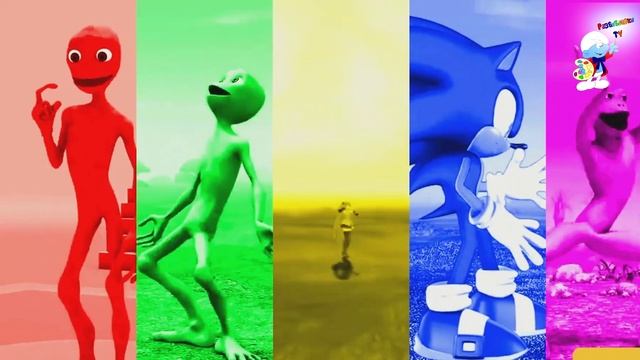 Разноцветный Танцевальный Челлендж Инопланетян Соник X против аниме девочки пришелец 3 часть смотреть онлайн