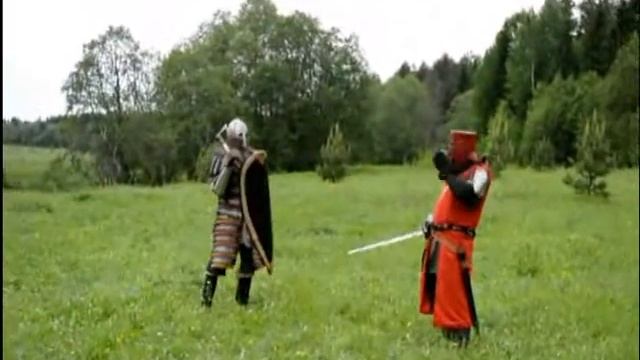 Бой реконструкторов на берегу р. Медведица. (урочище Кидомля) смотреть онлайн