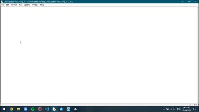 Know Your System's Remaining Battery Capacity Using Python Program | Its Codingz смотреть онлайн