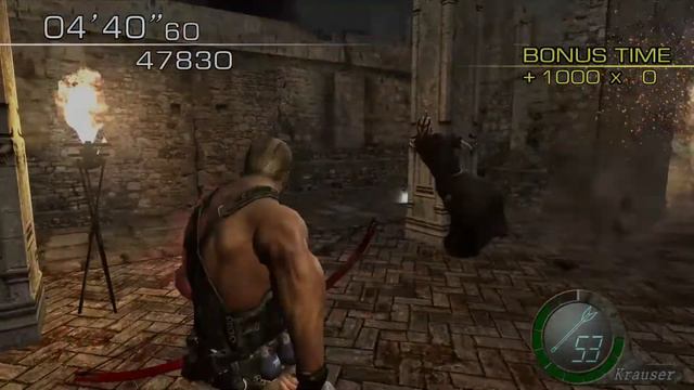 RE4 HD Project 1.0 Mercenaries Krauser @ Castle 126K смотреть онлайн