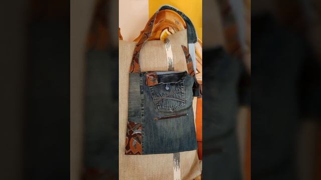 very stylish recycling & creative designs denims bags ideas смотреть онлайн