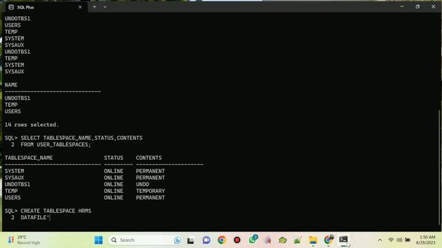 How To Create , Resize and Drop Tablespace in Oracle Database смотреть онлайн