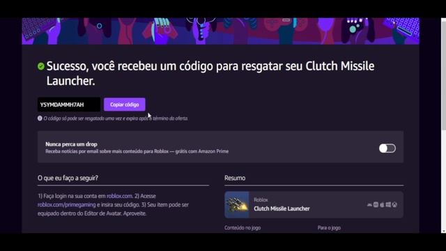COMO GANHAR O Clutch Missile Launcher ( ITEM COM EFEITO ) GRÁTIS NO ROBLOX. смотреть онлайн