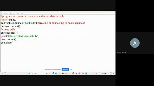 Advance Python Class 14:Database Programming with Python смотреть онлайн