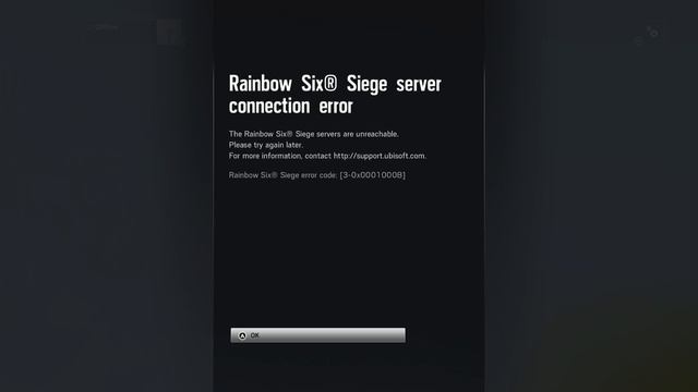 RAINBOW SIX SIEGE TOM CLANCY SERVER CONNECTION ERROR FOR THE LAST 2 DAYS AND I AM NOT HAPPY AB смотреть онлайн