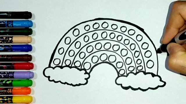 Bolalar uchun kamalak chizilgan/Drawing rainbow for children/Рисование радуга для детей for Kids смотреть онлайн