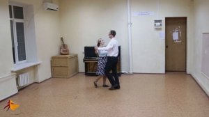 Фокстрот зигзаг | Схема танца | Foxtrot Zig zag