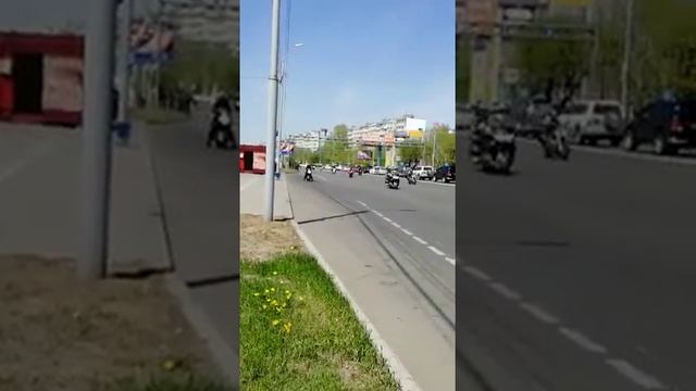 Открытие байкерского сезона 2019 Хабаровск 2 смотреть онлайн