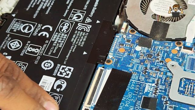 HP Pavilion x360 Convertible 14-ba073tx Disassembly Repair Battery Replacement смотреть онлайн
