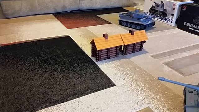 German Tiger 1 Heng Long 1:16 vs Log Cabin Review смотреть онлайн