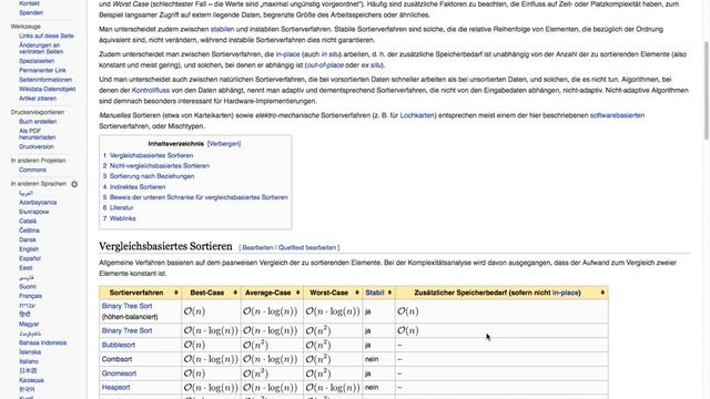 Sortierverfahren in Python #1: Das Sortierproblem смотреть онлайн
