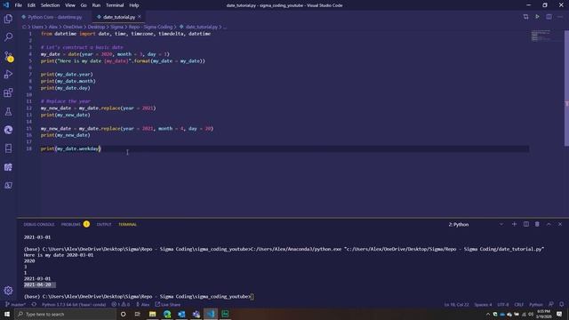 Using the Datetime Library in Python: Working With Dates смотреть онлайн