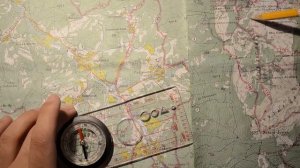 как пользоватся компасом, ориентирование на местности