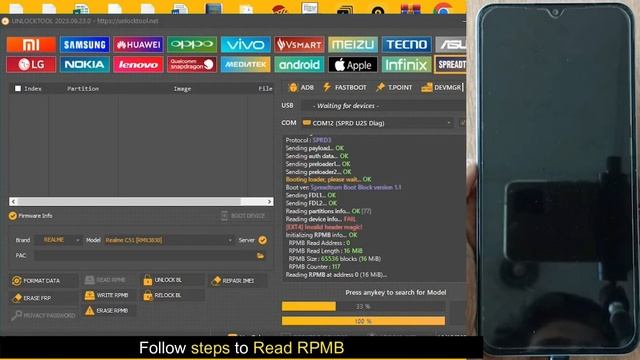 Realme Network Unlock Without Code No 16/172 Digit Code C51/C53/C55/C35/C33 By Unlock Tool смотреть онлайн