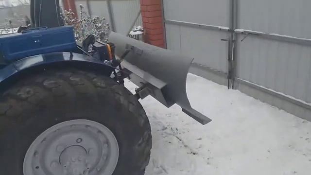 Самодельный трактор!!начало строительства "Отвала"!!! смотреть онлайн