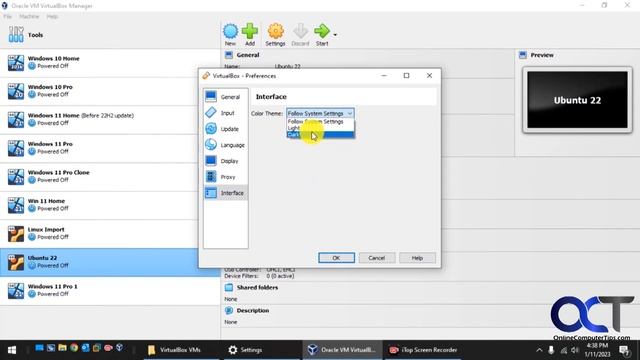 How to Switch Between Dark and Light Mode in Oracle VirtualBox смотреть онлайн