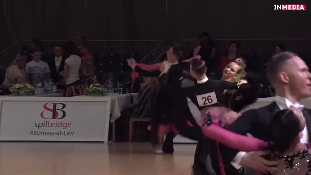 Victor Povolotsky - Elena Natacheeva | R1 Viennese Waltz | Salaspils Open 2018 смотреть онлайн