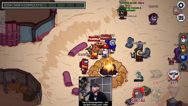 The Most Savage Mayor Dethroning! - Among Us Town of Us Mod смотреть онлайн