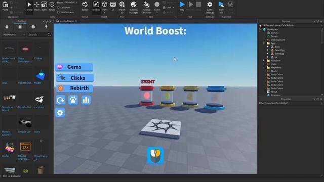 КАК СДЕЛАТЬ свой СИМУЛЯТОР КЛИКЕРА В Roblox Studio | Гайды смотреть онлайн