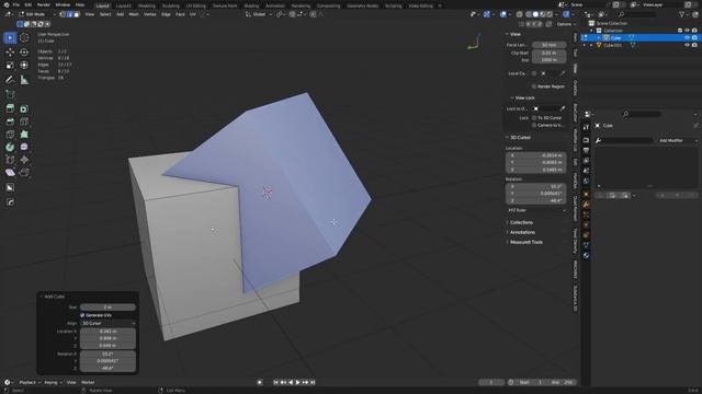 Blender - 3D Cursor смотреть онлайн