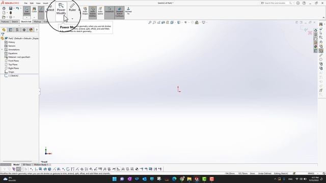 What is Sketch Ink in Solidworks & How to Use it - Solidworks Beginner's Tutorial смотреть онлайн