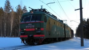 ВЛ11К-127 с перегоняемым ТЭМ2УМ-517 и диагностическим комплексом инфраструктуры