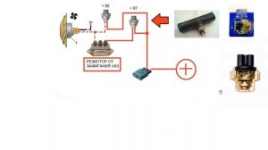 Электро вентилятор ВАЗ, схема включение и выключения. Советы для надежной работы.