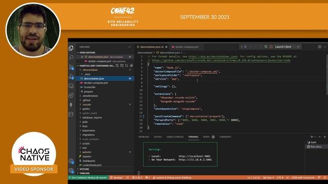Instant Self-contained Development Environments for Everyone | Yshay Yaacobi | Conf42 SRE 2021 смотреть онлайн