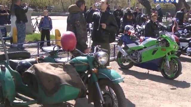 Открытие мотосезона в Шадринске (2016-05-04) смотреть онлайн