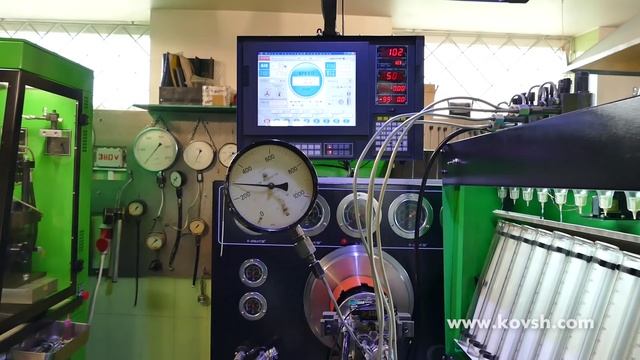 Проверка неисправного и исправного клапана ТНВД Bosch VP30 на двигателе и на стенде смотреть онлайн