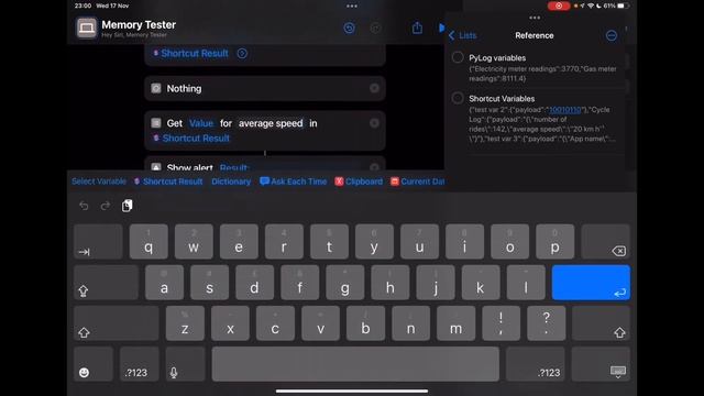 The Memory Shortcut | Using persistent variables for iOS / iPadOS / macOS Shortcuts смотреть онлайн