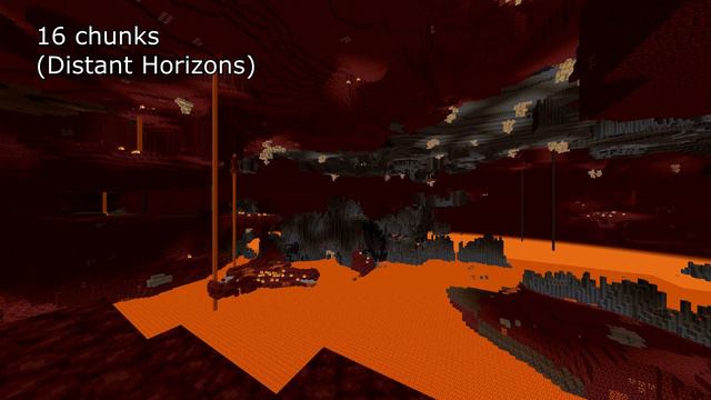 Distant Horizons VS Vanilla Render Distance
