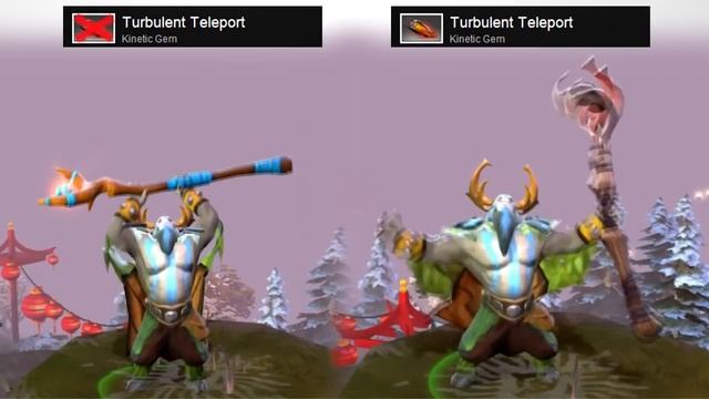 Dota 2 Nature's Prophet - Turbulent Teleport kinetic gem review смотреть онлайн