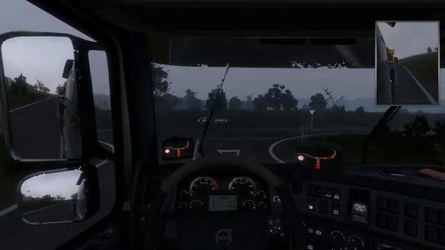 ETS2 online. Euro Truck Simulator 2. Volvo FH classic. Transporting crane trucks. Part-1. смотреть онлайн