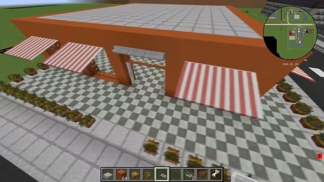 РЕСТОРАН В МАЙНКРАФТЕ! - КРЕАТИВНЫЙ МАЙНКРАФТ(minecraft) смотреть онлайн