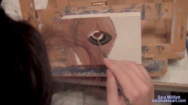 Painting Dog's Eyes In Acrylics Part One: Beagle смотреть онлайн